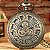 Relógio de Bolso Vintage Steampunk - Serve como Colar e Pingente - Imagem 1