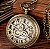 Relógio de Bolso Vintage Steampunk - Serve como Colar e Pingente - Imagem 3