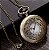 Relógio de Bolso Vintage Alice - Serve como Colar e Pingente - Imagem 3