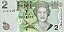 Ilhas Fiji - Cédula de 2 Dollars 2011 - P109b - Rainha - FE - Imagem 2