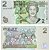 Ilhas Fiji - Cédula de 2 Dollars 2011 - P109b - Rainha - FE - Imagem 1