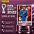 2022 Extra Legend - Guilhermo Ochoa Bordô (Base) - México - Original Panini - Copa do Mundo do Qatar 2022 - Imagem 1
