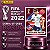 2022 Extra Rookie - Giovanni Reyna Bordô (Base) - EUA - Original Panini - Copa do Mundo do Qatar 2022 - Imagem 1
