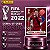 2022 Extra Rookie - Dusan Vlahovic Bordô (Base) - Sérvia - Original Panini - Copa do Mundo do Qatar 2022 - Imagem 1