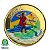 Coloridas - Conjunto com todas as 16 Moedas das Olimpiadas Coloridas - Flor de Cunho - Imagem 13