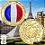 Lançamento - Medalha Colorida Copa do Mundo 2026 - França - 40.0 mm - FC - Imagem 1