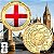 Lançamento - Medalha Colorida Copa do Mundo 2026 - Inglaterra - 40.0 mm - FC - Imagem 1