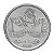 Moeda de 5 Centavos 1990 - V-407 - Pescador - Rarissima - Soberba - Imagem 1