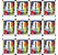 Copa Do Mundo 2026 - Kit Com 12 Envelopes de Figurinhas Panini - FIFA WORLD CUP 2026 - Pronta entrega - Imagem 2
