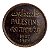 Palestina - Réplica da Moeda de 2 Mils 1927 - Palestina Britânica / Flor de Cunho - Imagem 1