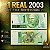 Brasil - Cédula de 1 Real 2003 C-254 - AC - Palocci/Meirelles - FE - Imagem 1