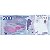 Argentina - Cédula de 200 Pesos 2016 - P-364a - Baleia Franca Austral / Rara - FE - Imagem 3