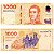 Argentina - Cédula de 1.000 Pesos 2023 - P-367a - San Martin / Rara - FE - Imagem 1