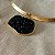 Conjunto Rígido Choker e Brinco Turmalina Negra – Proteção e Força | Banho de Ouro 18k - Imagem 4