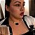 Conjunto Rígido Choker e Brinco Turmalina Negra – Proteção e Força | Banho de Ouro 18k - Imagem 5