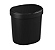 Lixeira De Bancada Coza Oval 2,5L Preto - Imagem 1