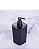 Dispenser Porta Sabonete Liquido Cozinha Banheiro 420ml Preto Plasútil - Imagem 3