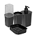 Kit Lavabo 4 Peças Plasútil Preto - Imagem 1
