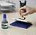 Tinta P/ Carimbo 40ml Azul Bazze - Imagem 2