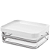 Pote Coza Clear Duo 560ml Branco - Imagem 1