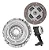 Kit embreagem recuperada FIESTA 1.0-KA ENDURA 1.0/1.3/1.4 96/.. - Imagem 1