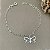 Pulseira Borboleta Vazada - Imagem 1