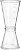 Dosador De Policarbonato Duplo Americano 25x50ml - Imagem 1