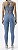 Conjunto Fitness Legging Top Canelado Feminino - Imagem 4