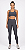 Conjunto Fitness Legging Top Canelado Feminino - Imagem 7