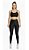 Conjunto Fitness Legging e Top Básico com Brilho - Imagem 1