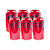 PACK 6 COCA COLA ZERO LATA 350ML - Imagem 1