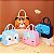 Bolsa Térmica Infantil Lancheira Escolar Marmita C/ Alça Estampas Animais Fofos 3D - Imagem 9