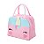 Bolsa Térmica Infantil Lancheira Escolar Marmita C/ Alça Estampas Animais Fofos 3D - Imagem 6