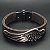 PULSEIRA WING MARROM E PRATA VELHO - Imagem 2