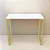 Aparador Estilo Buffet Industrial Pés Em Aço Dourado Off White Vintage – Ideal para Sala, Jantar ou Cantinho do Café - Imagem 4