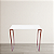 Aparador Estilo Industrial Pés Em Aço Cobre-off White - Imagem 1