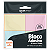 BLOCO ADESIVO COLORIDO PASTEL 38MMX50MM - OPPBAG C/ 4 BLOCOS 100F CADA - JOCAR OFFICE - Imagem 1