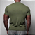 Camiseta Poliamida ARG Verde Musgo – Logo Peito Branco - Imagem 5