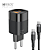 Carregador Quantum - USB-C + Cabo Tipo-C x Typo-C - Preto - Imagem 1