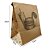 Saco Kraft Delivery P/ Lanches P 17X10X24Cm 50Un - Imagem 1