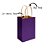 Sacola de Papel Kraft Roxa PP 9,5x7,5x14,5 - Imagem 2