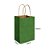 Sacola de Papel Kraft Verde PP 9,5x7,5x14,5 - Imagem 1