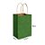 Sacola de Papel Kraft Verde Mini 13,5x8x16 - Imagem 1