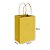 Sacola de Papel Kraft Amarelo Mini 13,5x8x16 - Imagem 1