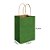 Sacola de Papel Kraft Verde P 17,5x8,5x21,5 - Imagem 1