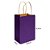 Sacola de Papel Kraft Roxa M 23,5x10x31,5 - Imagem 1