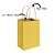 Sacola de Papel Kraft Amarelo M 23,5x10x31,5 - Imagem 2