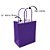 Sacola de Papel Roxa P 17,5x8,5x21,5 - Imagem 2