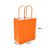 Sacola de Papel Laranja Mini 17,5x8x16 - Imagem 1