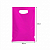 Sacola Boca de Palhaço Rosa 40x50cm com 25 Unidades - Imagem 1